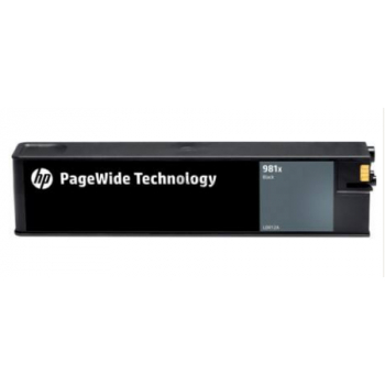 L0R12A // 981X / schwarz / original HP Tintenpatrone schwarz / L0R12A / 11000 S. / 194.00 ml