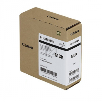 2358C001 // PFI310MBK / original CANON Tintenpatrone schwarz matt / 2358C001 / 330.00 ml