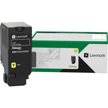 71C2XY0 / gelb / original LEXMARK Toner gelb / 71C2XY0 / 12500 S.
