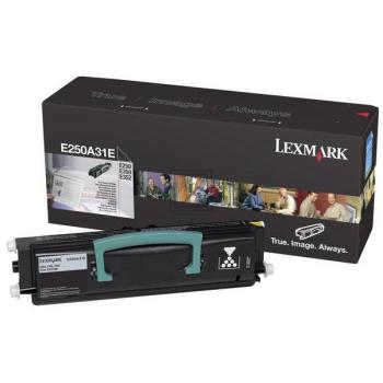 E250A31E / original LEXMARK Toner schwarz / E250A31E / 3500 S.