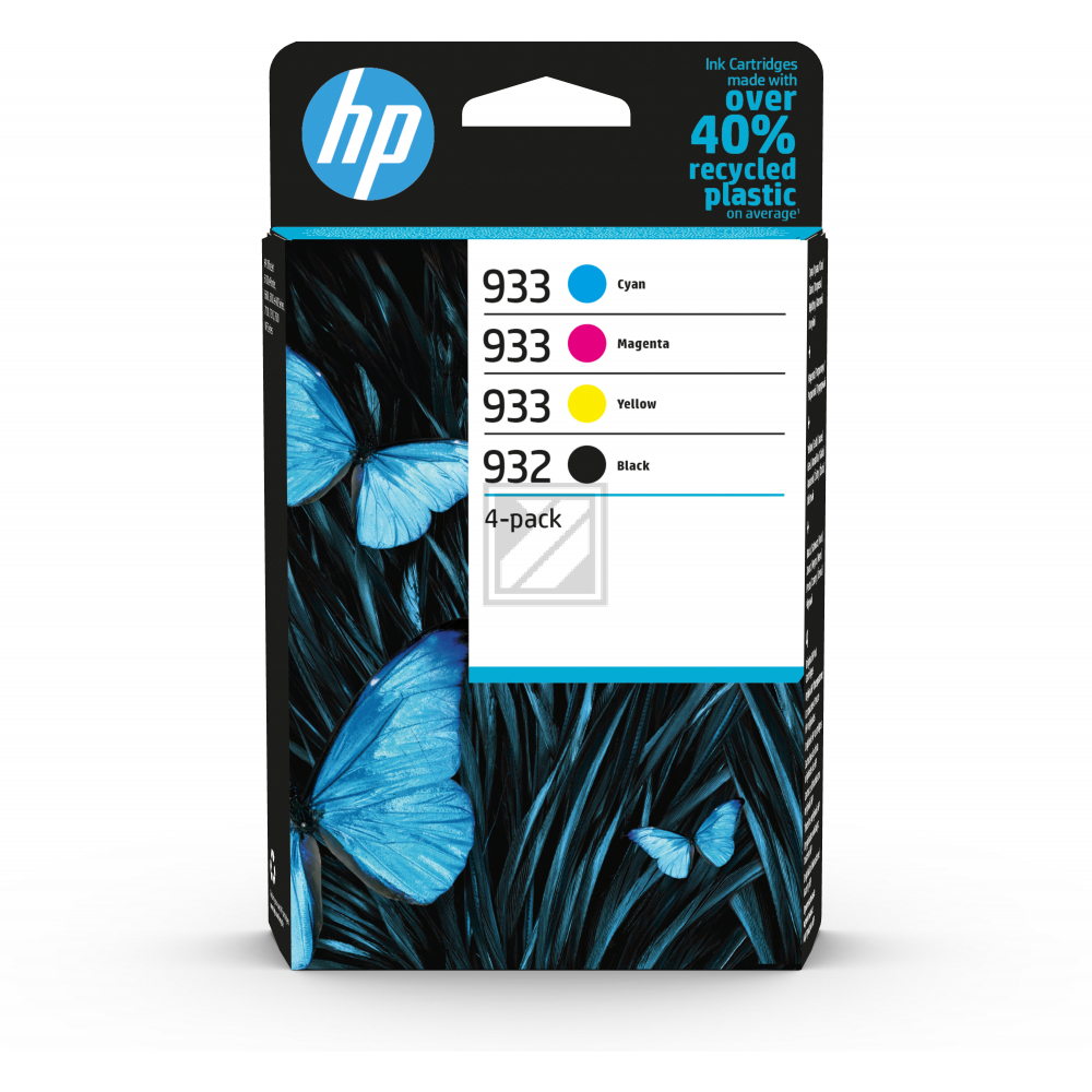 6ZC71AE // 932933 / original HP Tintenpatrone MultiPack / 6ZC71AE