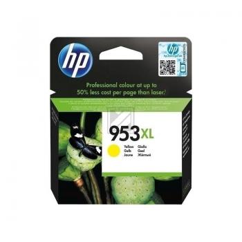 F6U18AE // 953XL / gelb / original HP Tintenpatrone gelb / F6U18AE / 1450 S. / 18.00 ml