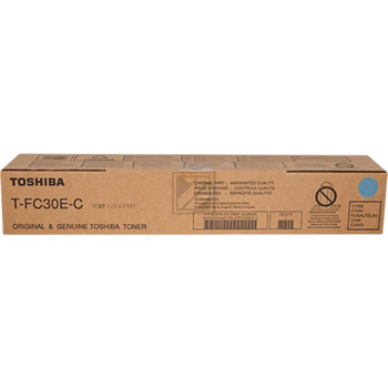 6AG00004447 // TFC30EC / cyan / original TOSHIBA Toner cyan / 6AG00004447 / 33600 S.