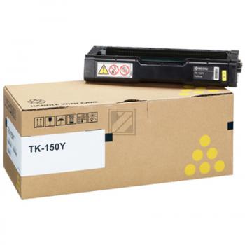 1T05JKANL0 // TK150Y / gelb / original KYOCERA Toner gelb / 1T05JKANL0 / 6000 S.