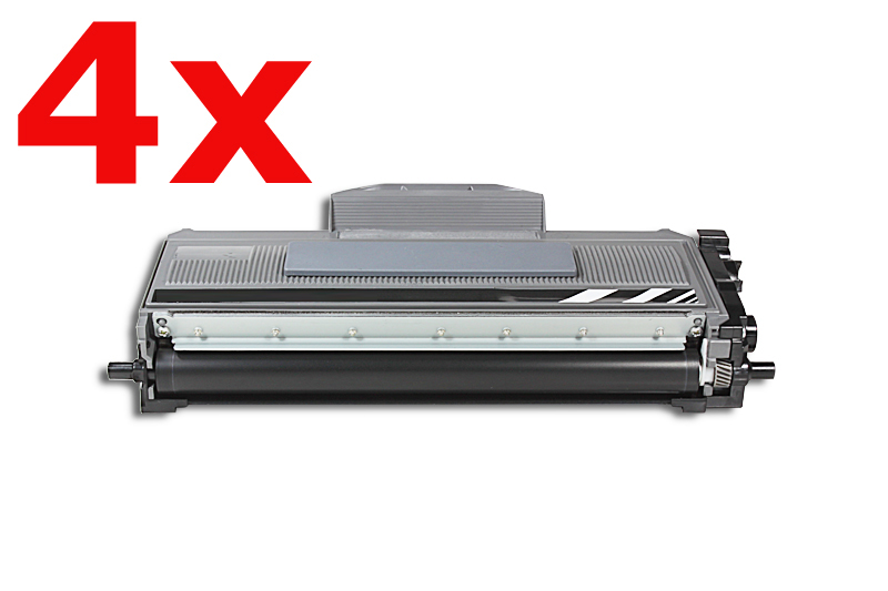 Alternativ Toner Black für Broth / TN2120 / 4x2.600 Seiten
