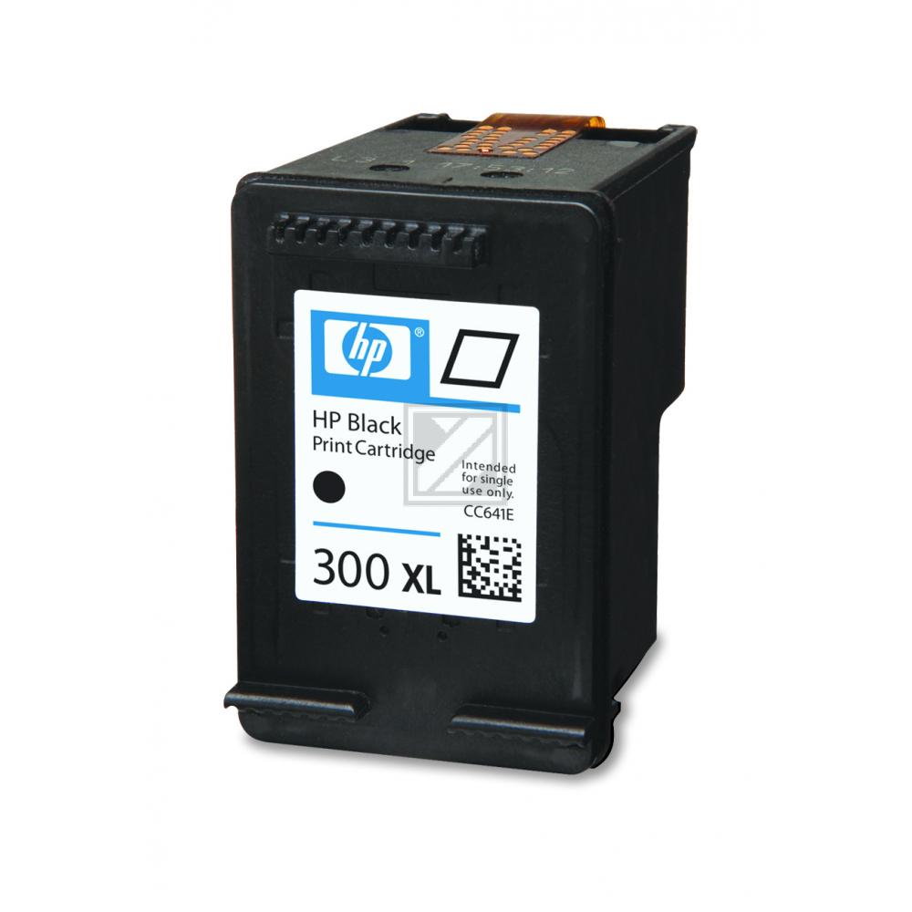 CC641EE // 300XL / schwarz / original HP Druckkopfpatrone schwarz / CC641EE / 600 S. / 12.00 ml