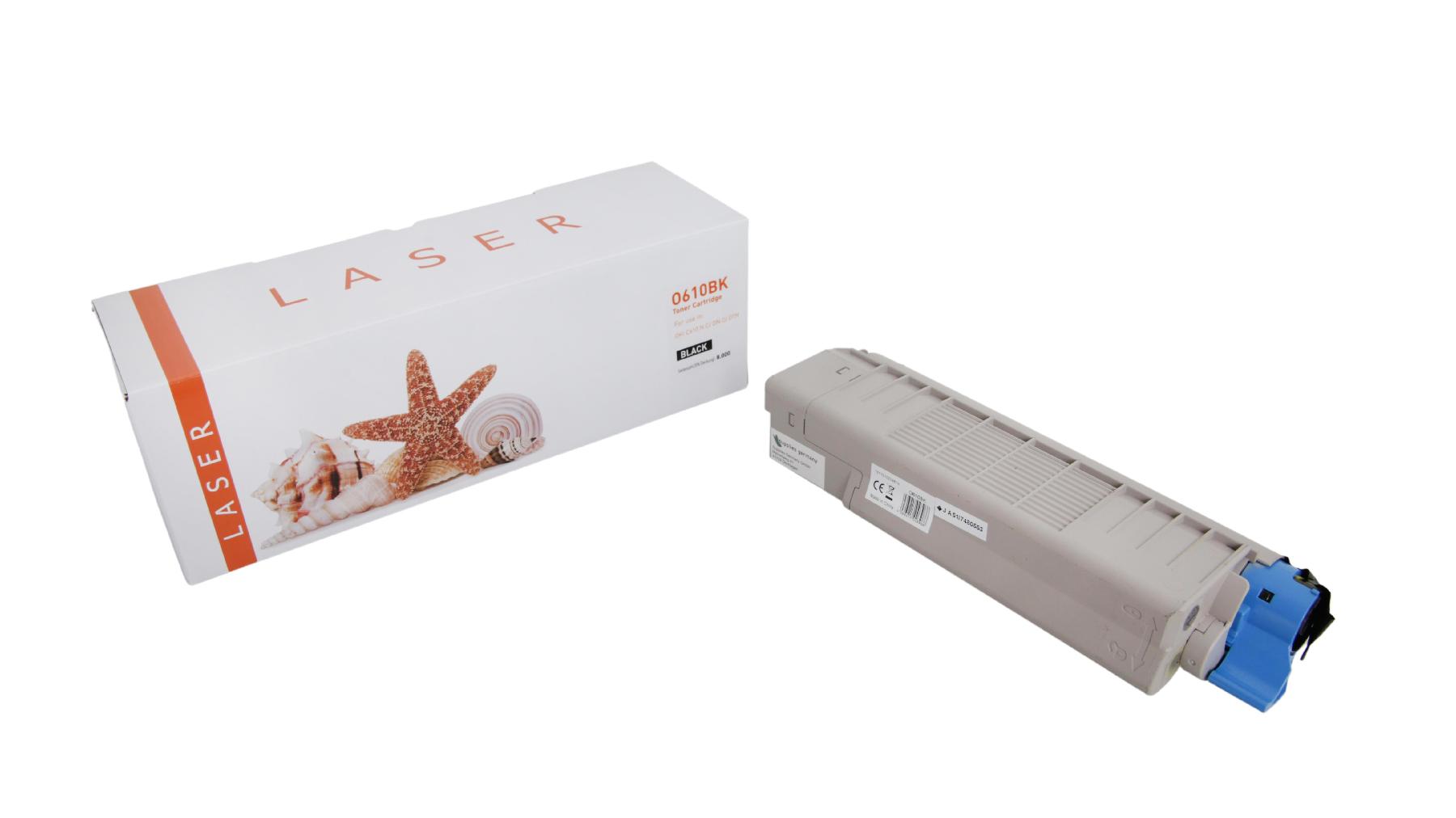 Alternativ Toner Black für OKI / 44315308 / 8.000 Seiten