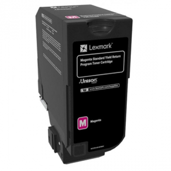74C2SM0 / magenta / original LEXMARK Toner magenta / 74C2SM0 / 7000 S.