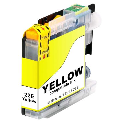 Alternativ Tinte Yellow für Brother / LC22EY / 1.200 Seiten