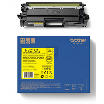 TN821XXLY / gelb / original BROTHER Toner gelb / TN821XXLY / 12000 S.