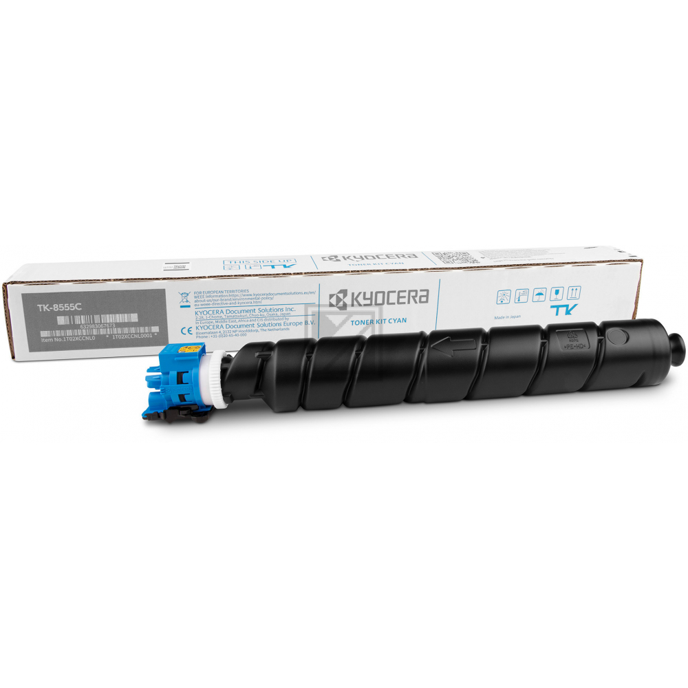 1T02XCCNL0 // TK8555C / cyan / original KYOCERA Toner cyan / 1T02XCCNL0 / 24000 S.