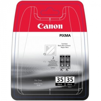1509B012 // PGI35BK / schwarz / original CANON Tintenpatrone schwarz / 1509B012 / 191 S. / 9.30 ml