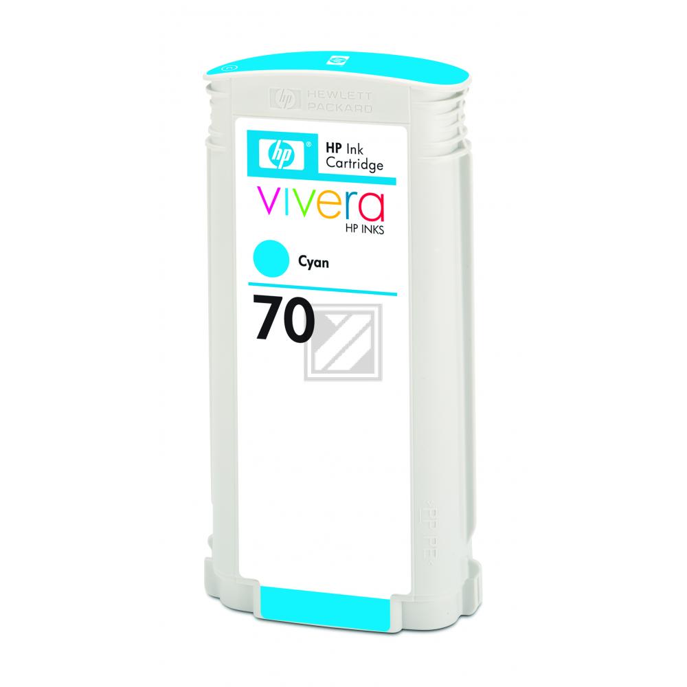 C9452A // 70 / cyan / original HP Tintenpatrone cyan / C9452A / 130.00 ml