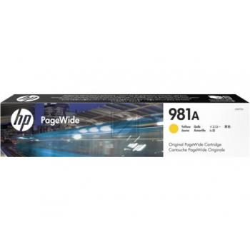 J3M70A // 981A / original / HP Tinte Yellow / J3M70A / f. PageWide 556x / 6.000 Seiten