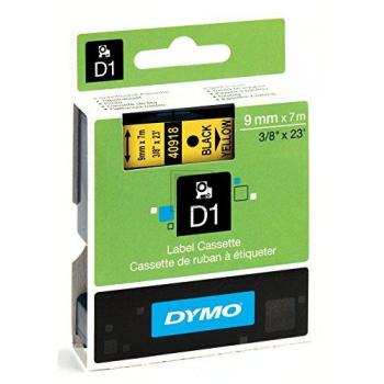 40918 // S0720730 / schwarz / original DYMO DirectLabelEtiketten / 40918