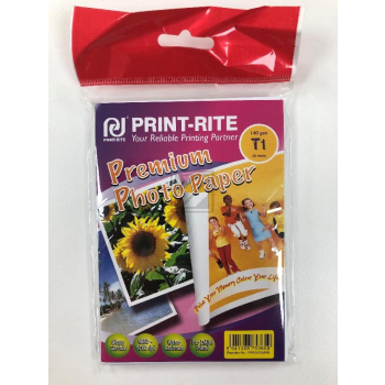 Alternativ Fotopapier Glossy140g/1S / 1x50 Blatt  1 Päckchen / Glossy / 140g /10x15cm/ 1Seitig