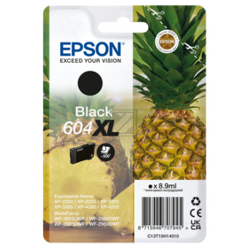C13T10H14010 // 604XL / original EPSON Tintenpatrone schwarz / C13T10H14010 / 500 S. / 8.90 ml