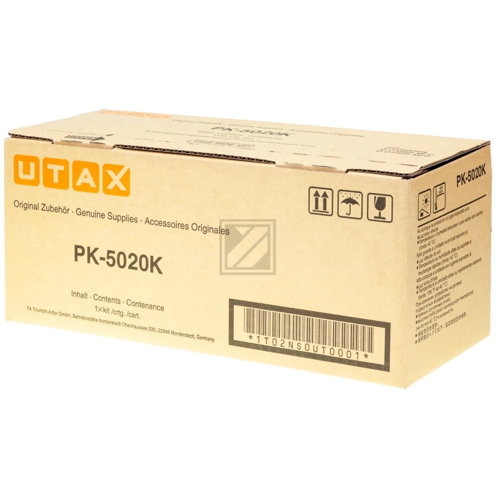 1T02YJ0UT0 // PK5020K / schwarz / original Utax To / 1T02YJ0UT0 / 7000 S.