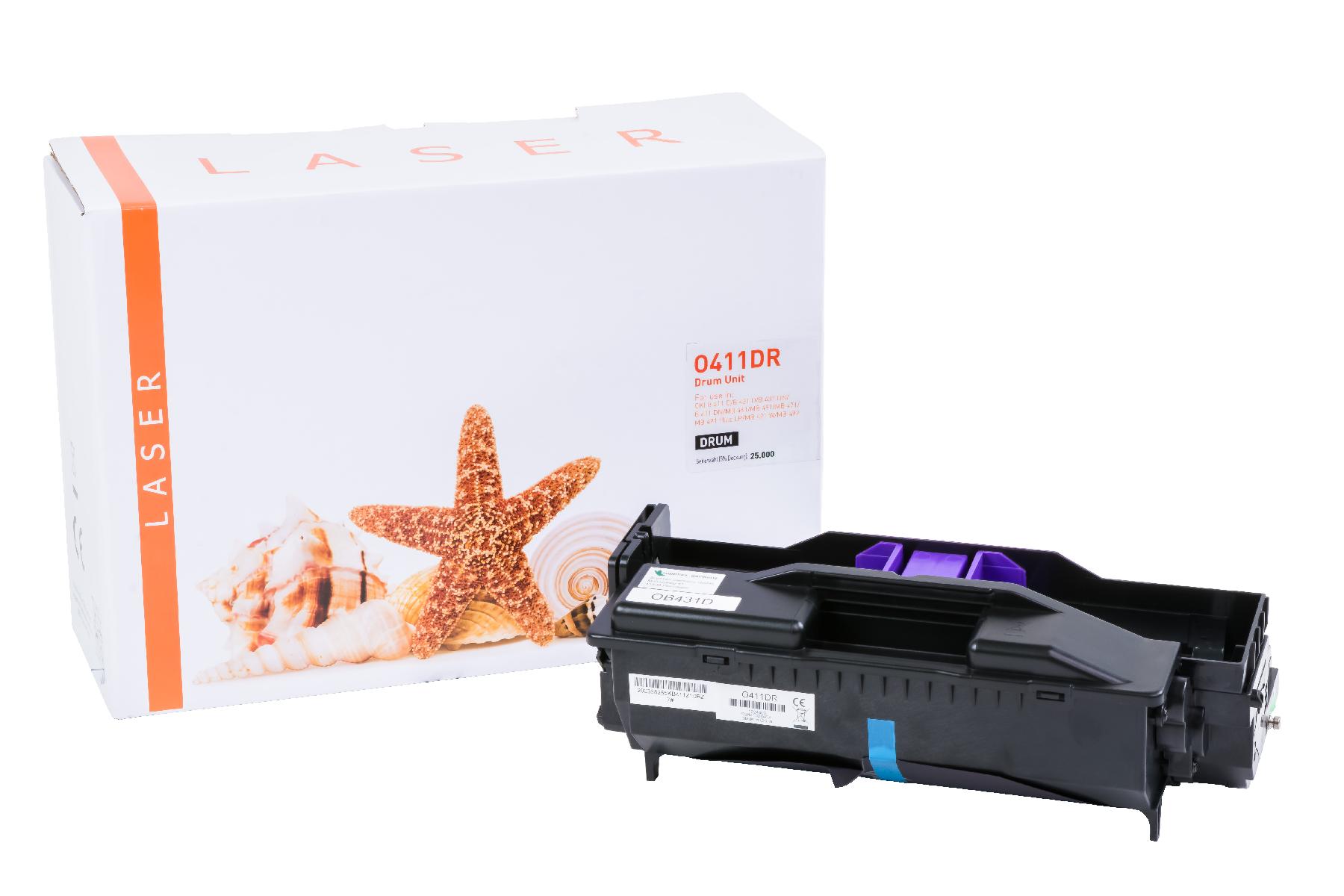 Alternativ Trommel Black für OKI / 44574302 / 25.000 Seiten