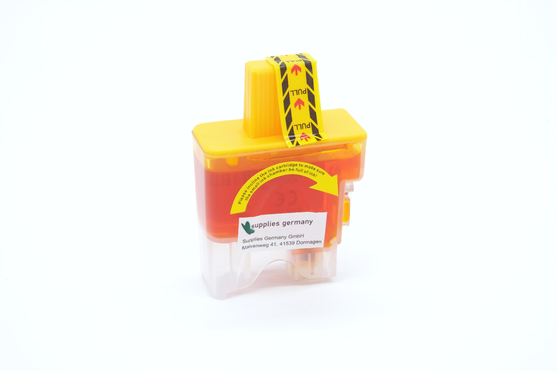 Alternativ Tinte Yellow für Brother / LC900Y / 18ml