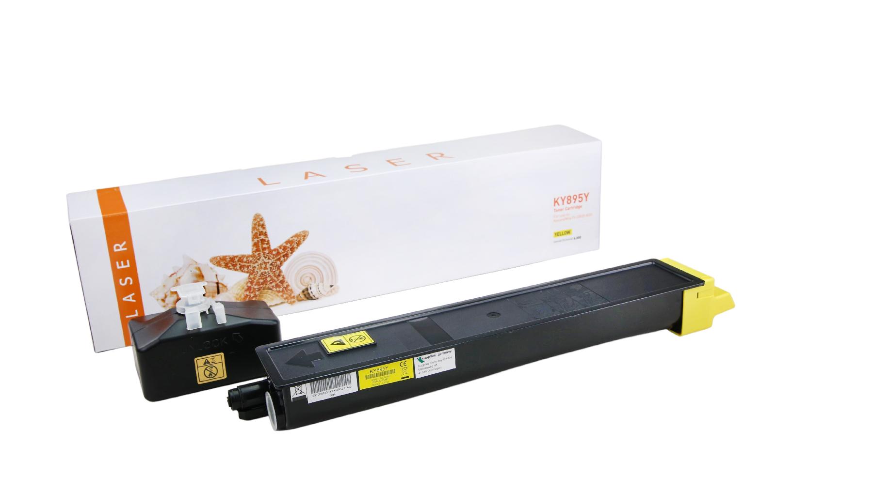 Alternativ Toner Yellow für Kyocera  / TK895Y / 6.000 Seiten
