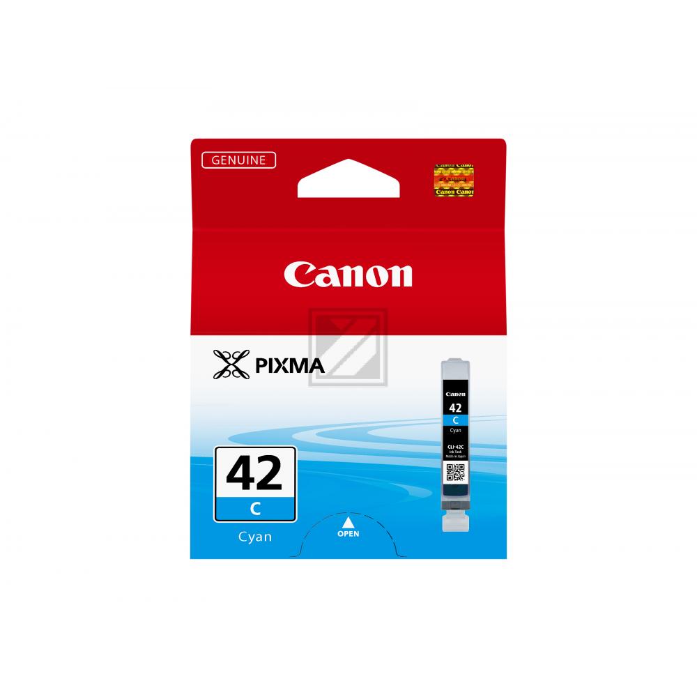 6385B001 // CLI42C / original CANON Tintenpatrone cyan / 6385B001 / 600 S. / 13.00 ml