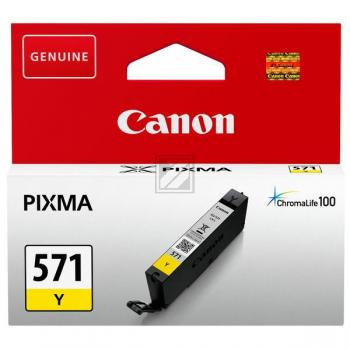 0388C001 // CLI571Y / gelb / original CANON Tintenpatrone gelb / 0388C001 / 323 S. / 6.50 ml