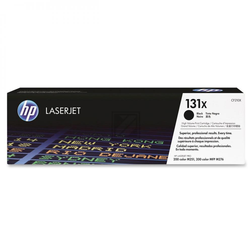 CF210X // 131X / schwarz / original HP Toner schwarz / CF210X / 2400 S.
