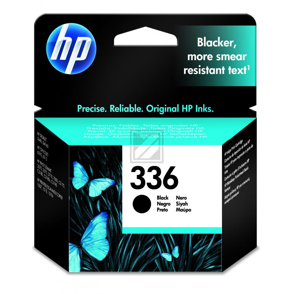C9362EE // 336 / schwarz / original HP Druckkopfpatrone schwarz / C9362EE / 220 S. / 5.00 ml