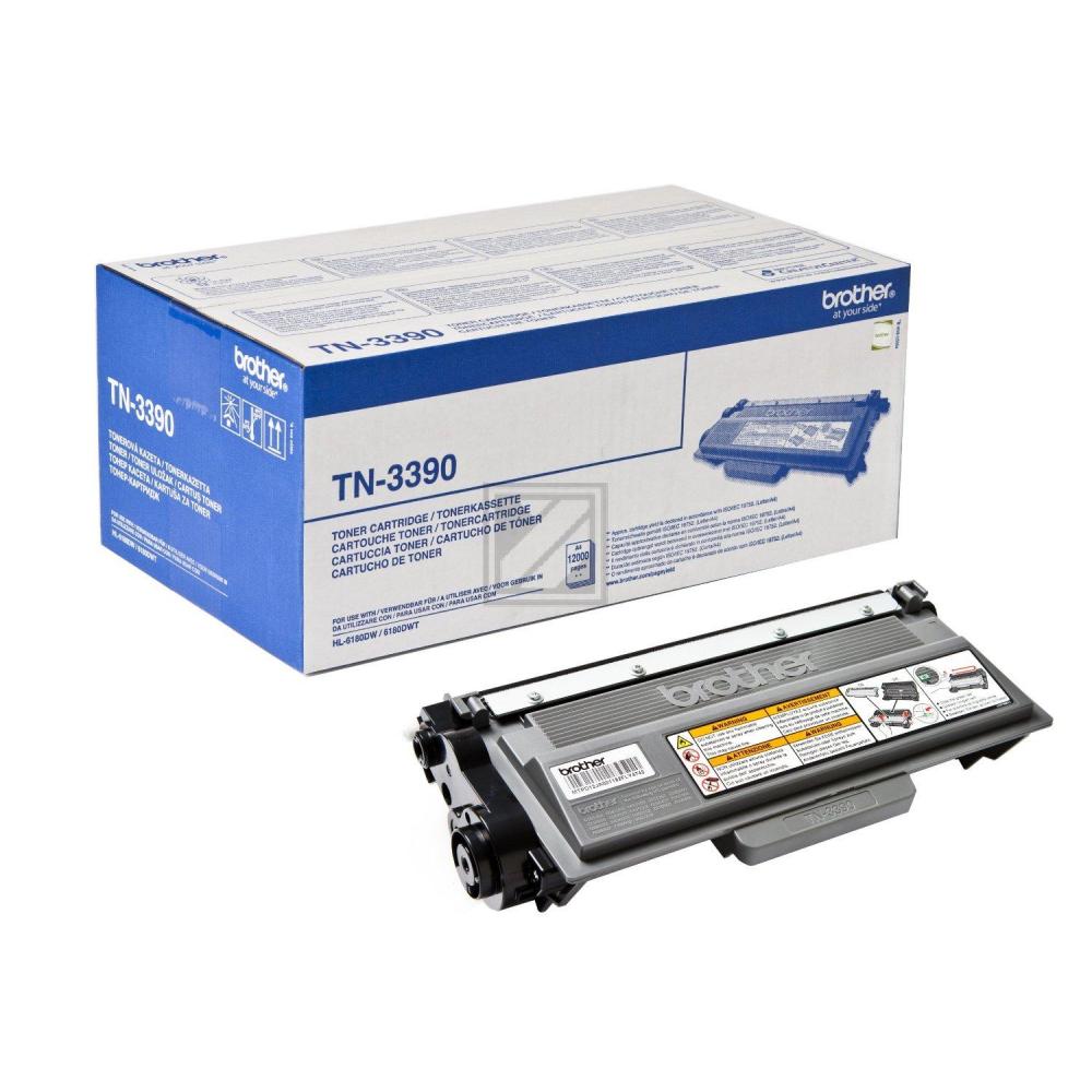 TN3380 / schwarz / original BROTHER Toner schwarz / TN3380 / 8000 S.