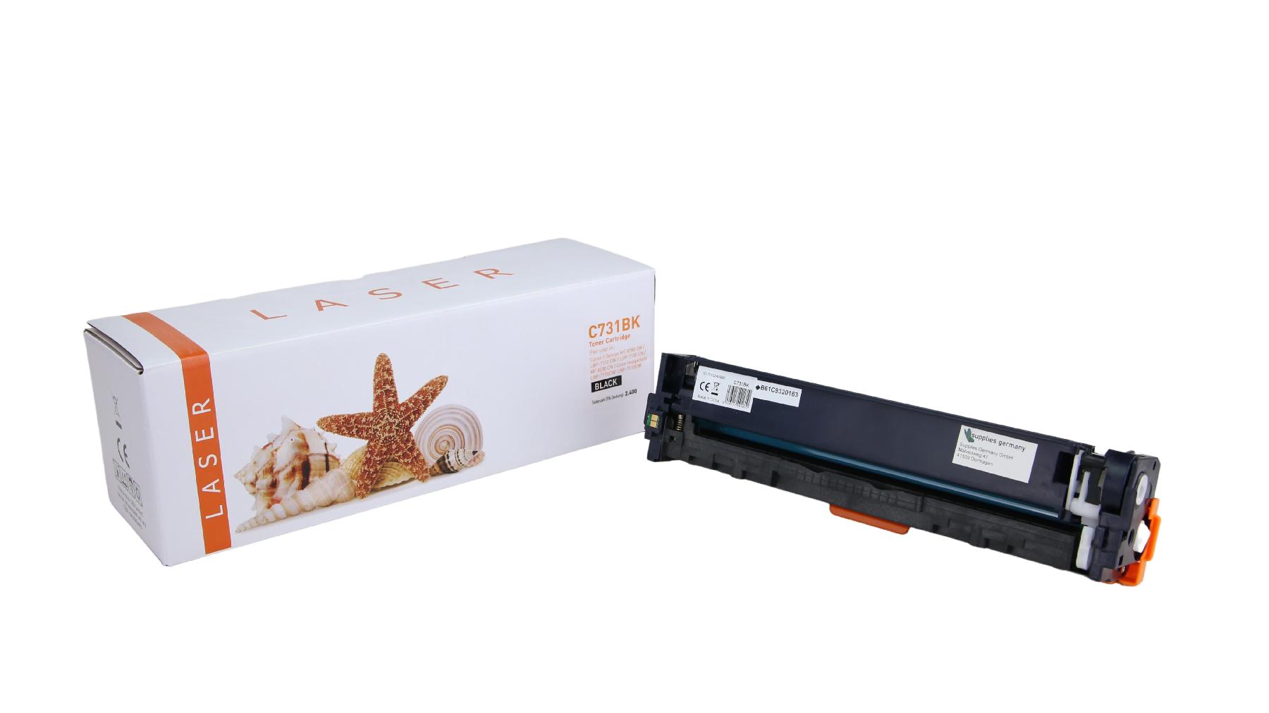Alternativ Toner Black für Canon  / 731H / 2.400 Seiten
