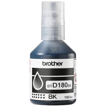 BTD180BK / schwarz / original Brother Tintenflasch / BTD180BK / 7500 S. / 108.00 ml