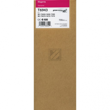 C13T69430N // T6943 / magenta / original Epson Tin / C13T69430N / 700.00 ml