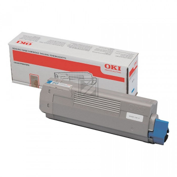 44315307 / cyan / original OKI Toner cyan / 44315307 / 6000 S.