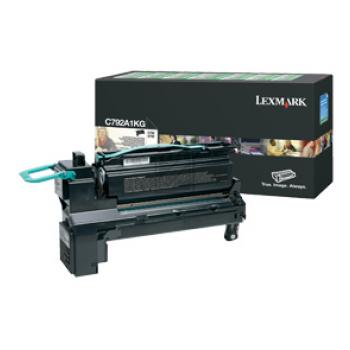 C792A1KG / schwarz / original LEXMARK Toner schwarz / C792A1KG / 6000 S.