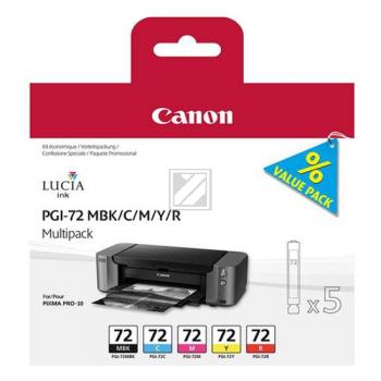 6402B009 // PGI72 / original CANON Tintenpatrone MultiPack / 6402B009