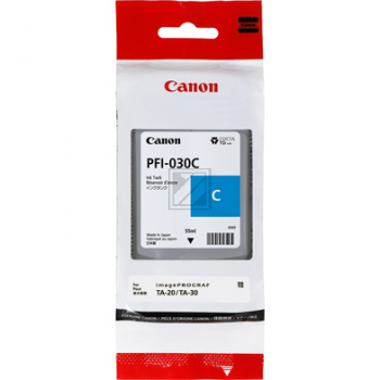 3490C001 // PFI030C / cyan / original CANON Tintenpatrone cyan / 3490C001 / 55.00 ml