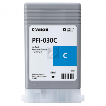 3490C001 // PFI030C / cyan / original CANON Tintenpatrone cyan / 3490C001 / 55.00 ml
