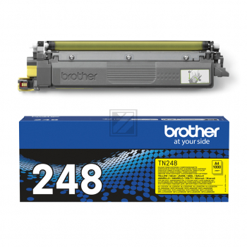 TN248Y / gelb / original BROTHER Toner gelb / TN248Y / 1000 S.