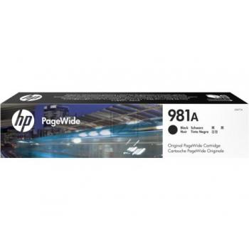 J3M71A // 981A / original / HP Tinte BK  / J3M71A / f. PageWide 556x / 6.000 Seiten