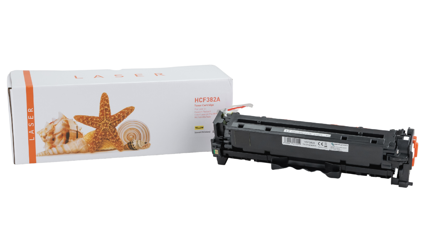 Alternativ Toner Yellow für HP / CF382A / 312A / 2.700 Seiten