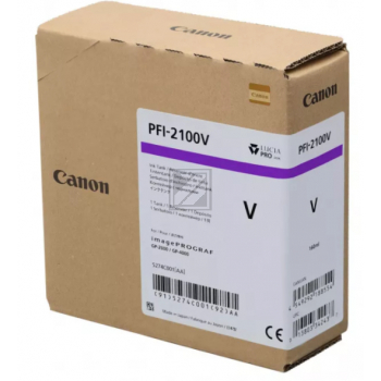 5274C001 // PFI2100V / original CANON Tinte Sonstige / 5274C001 / 160.00 ml