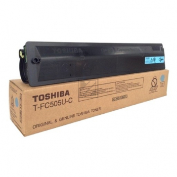 6AJ00000135 // TFC505EC / cyan / original TOSHIBA Toner cyan / 6AJ00000135 / 33600 S.
