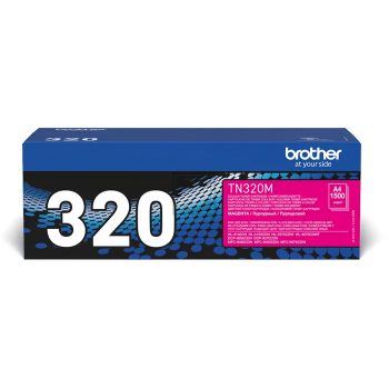 TN320M / magenta / original BROTHER Toner magenta / TN320M / 1500 S.