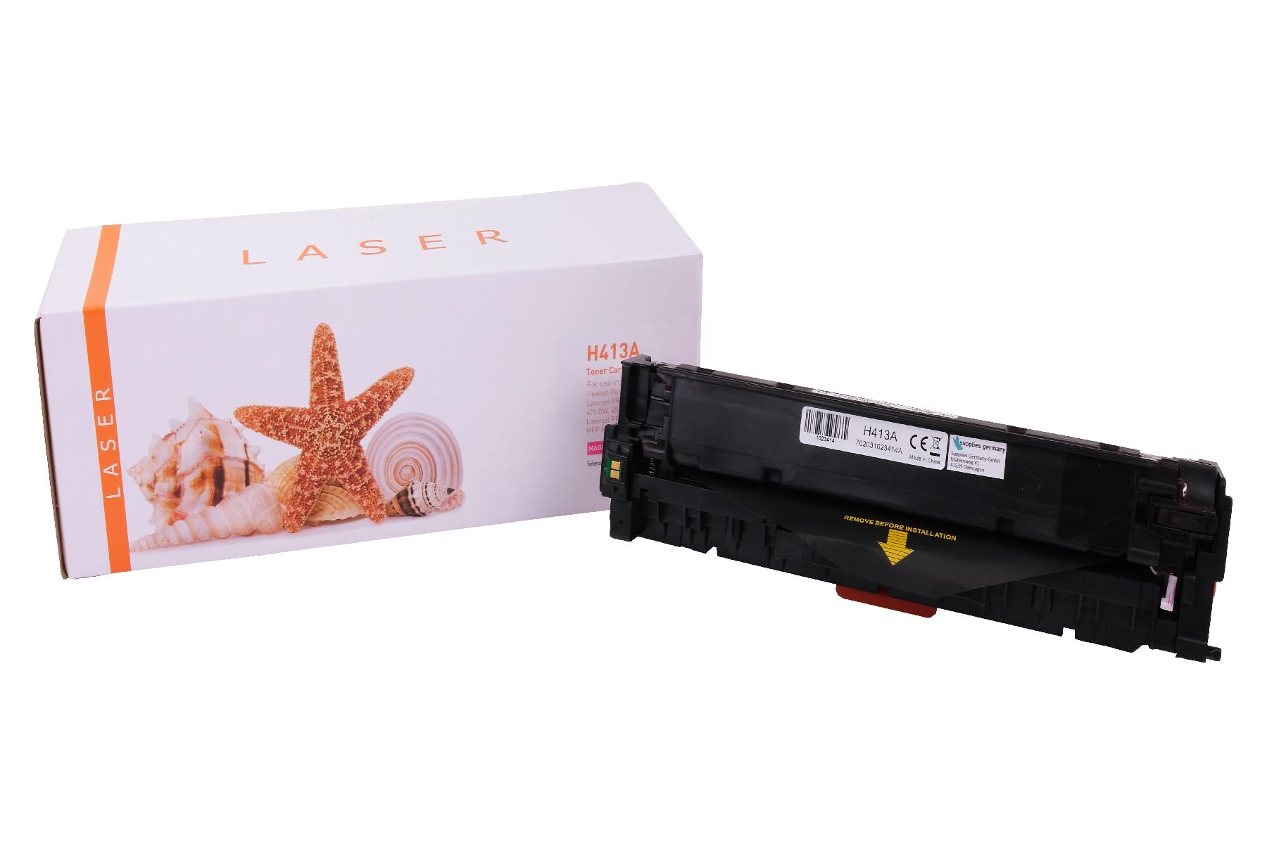 Alternativ Toner Magenta für HP  / CE413A / 305A / 2.600 Seiten