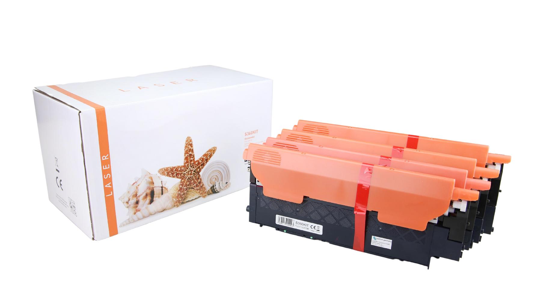 Alternativ Toner Rainbowkit für Samsung  / CLTP406C/ELS / BK1.500 / CMY1.000 Seiten