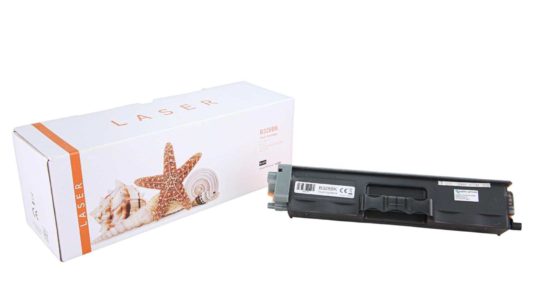 Alternativ Toner Black für Brother  / TN328BK / 6.000 Seiten