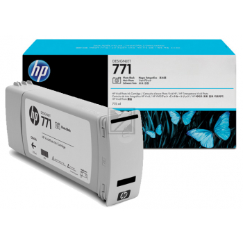 B6Y13A // 771C / original HP Tintenpatrone schwarz hell / B6Y13A / 775.00 ml