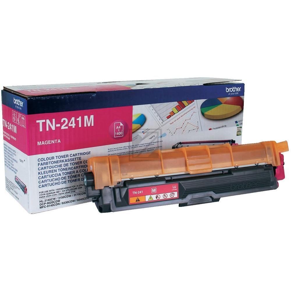 TN241M / magenta / original BROTHER Toner magenta / TN241M / 1400 S.