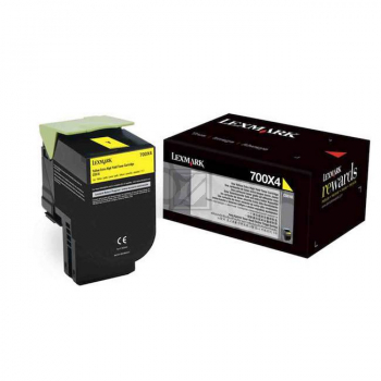 70C0X40 LEXMARK CS510 TONER YELLOW / 70C0X40